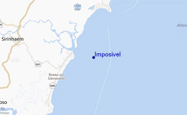 mapa de ubicación de Imposivel
