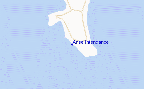 mapa de ubicación de Anse Intendance