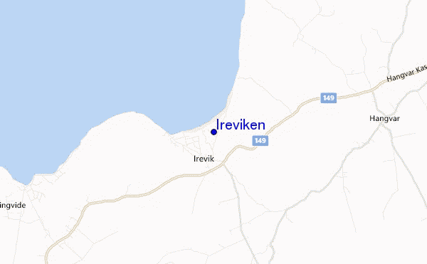 mapa de ubicación de Ireviken