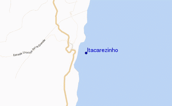 mapa de ubicación de Itacarezinho