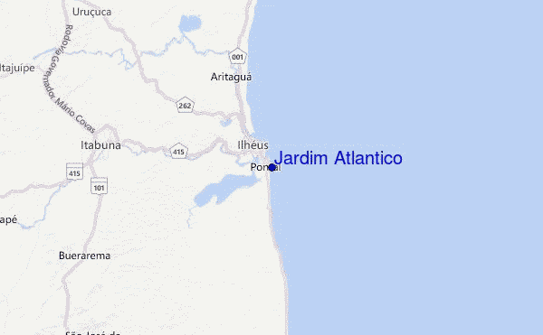 Jardim Atlantico Location Map