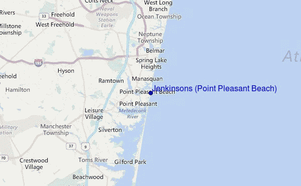 Jenkinsons (Point Pleasant Beach) Location Map