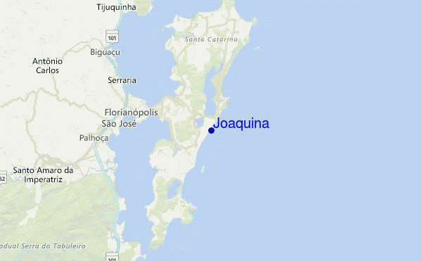 Joaquina Location Map