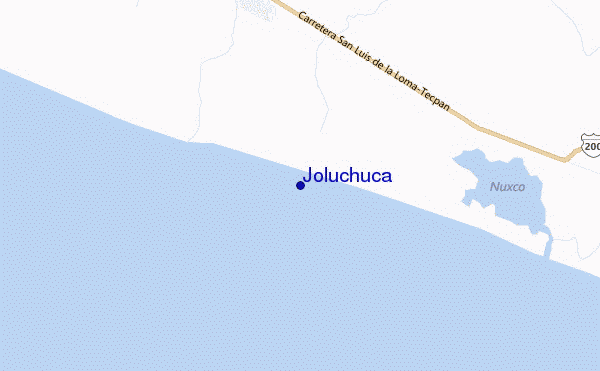 mapa de ubicación de Joluchuca
