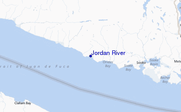 Jordan River Location Map