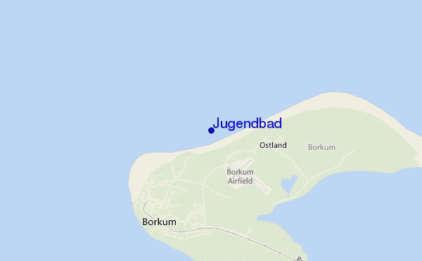 mapa de ubicación de Jugendbad