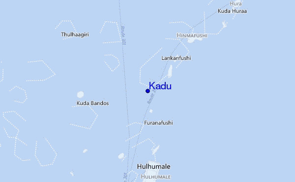 mapa de ubicación de Kadu