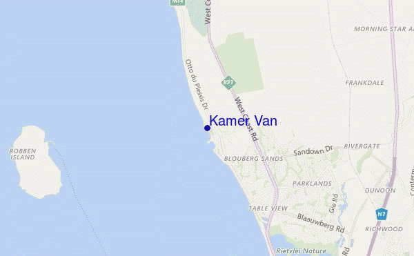 mapa de ubicación de Kamer Van