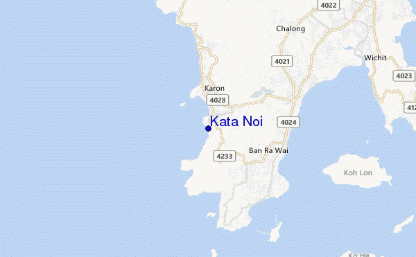 mapa de ubicación de Kata Noi
