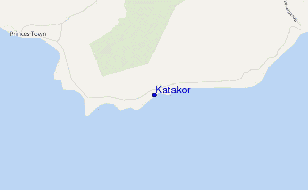 mapa de ubicación de Katakor