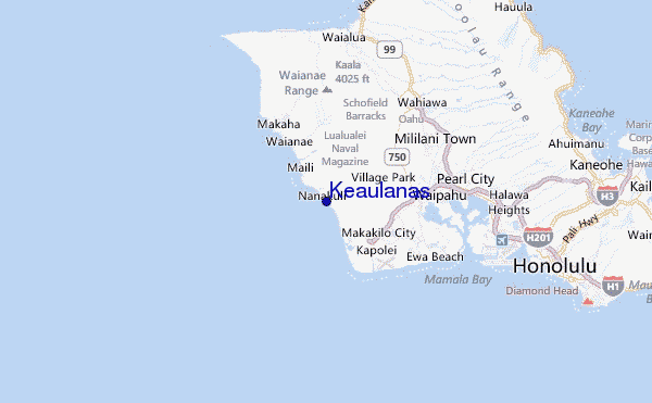 Keaulanas Location Map