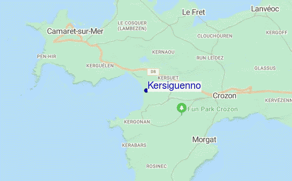 mapa de ubicación de Kersiguenno
