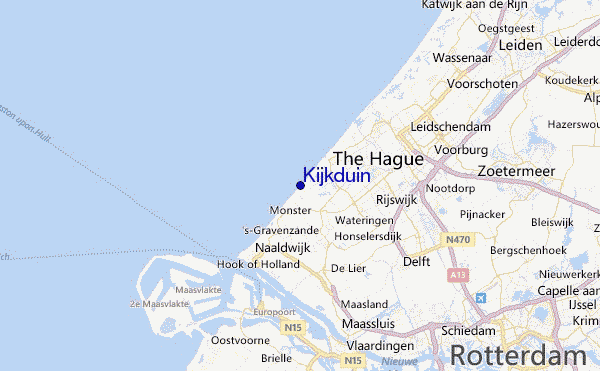 Kijkduin Location Map