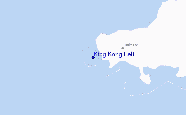 mapa de ubicación de King Kong Left