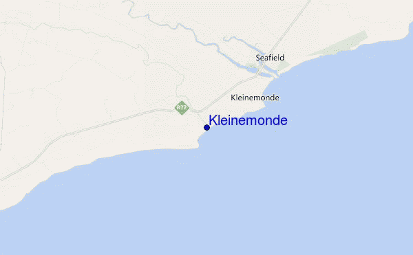 mapa de ubicación de Kleinemonde