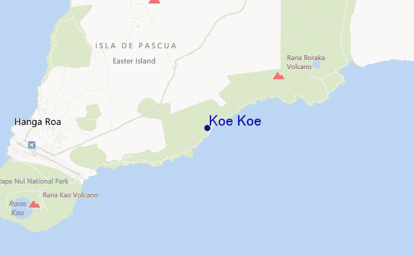 mapa de ubicación de Koe Koe