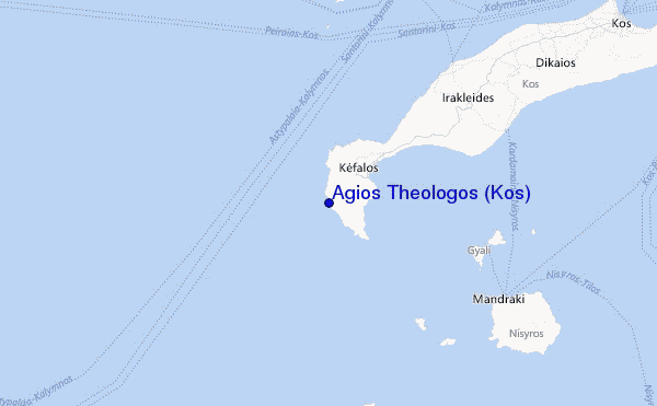 Agios Theologos (Kos) Location Map