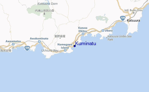 mapa de ubicación de Kuminatu