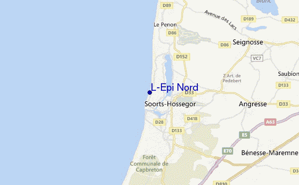mapa de ubicación de L'Epi Nord