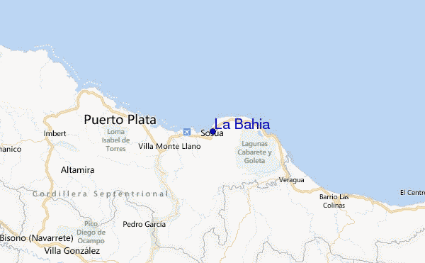 La Bahia Location Map