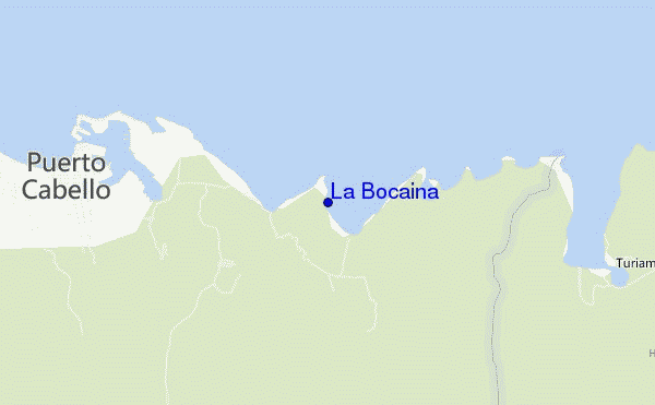 mapa de ubicación de La Bocaina