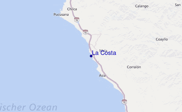 La Costa Location Map
