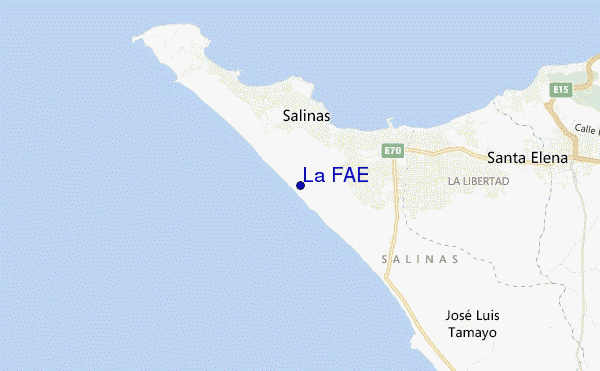 mapa de ubicación de La FAE