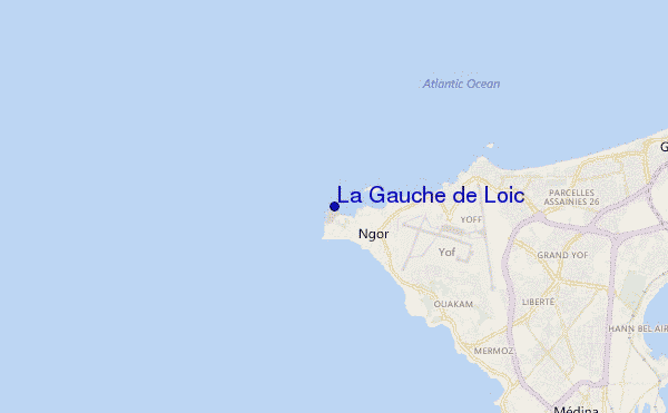 mapa de ubicación de La Gauche de Loic