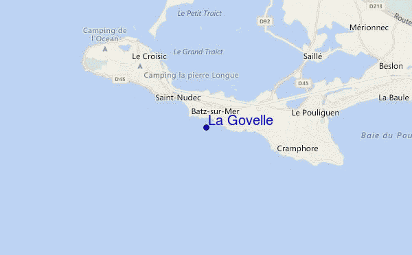mapa de ubicación de La Govelle