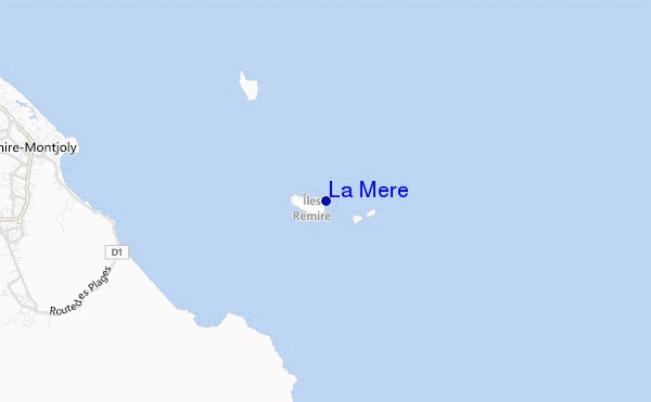 mapa de ubicación de La Mère