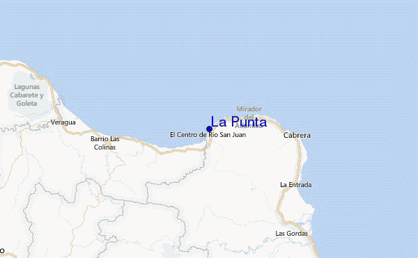 La Punta Location Map