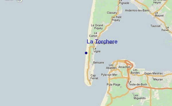 mapa de ubicación de La Torchere