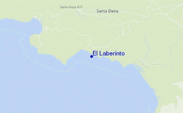 mapa de ubicación de El Laberinto