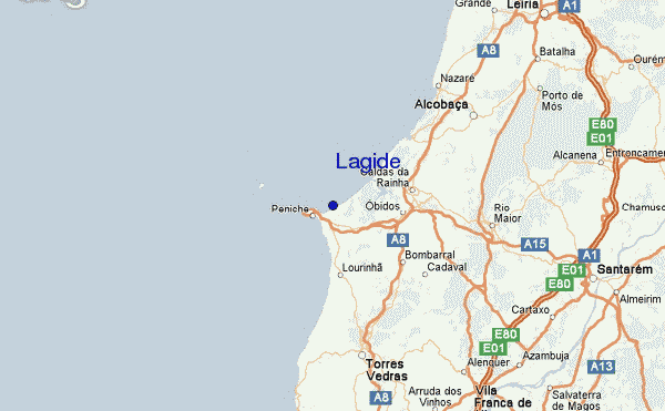 Lagide Location Map