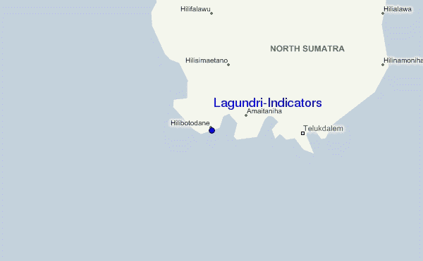 mapa de ubicación de Lagundri-Indicators