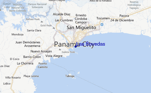 Las Bovedas Location Map