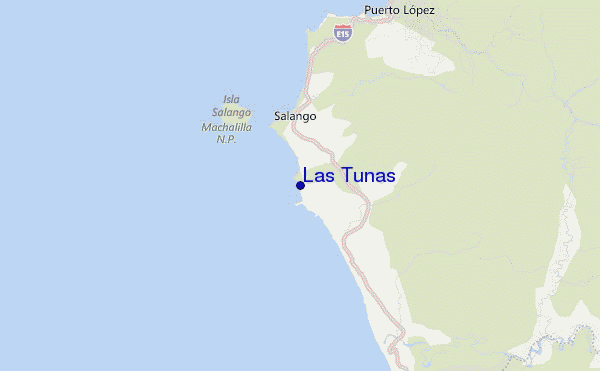 mapa de ubicación de Las Tunas