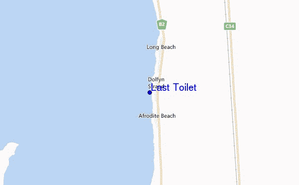 mapa de ubicación de Last Toilet