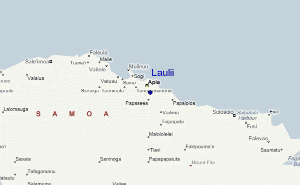 mapa de ubicación de Laulii