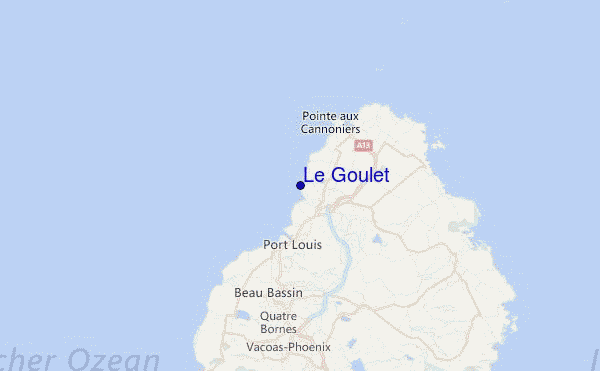 Le Goulet Location Map