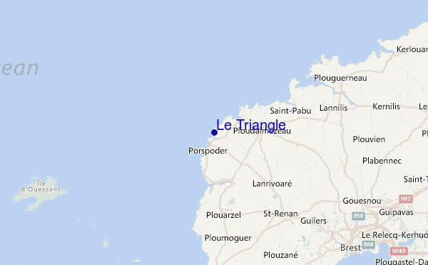 Le Triangle Location Map