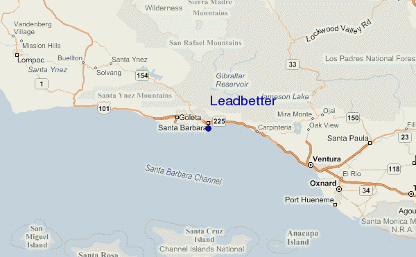 Leadbetter Location Map