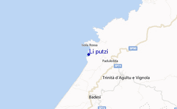 mapa de ubicación de Li putzi