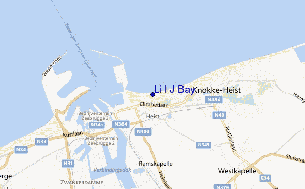 mapa de ubicación de Li l J Bay