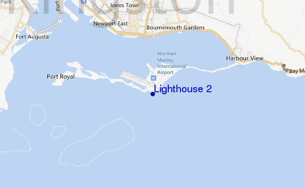 mapa de ubicación de Lighthouse 2