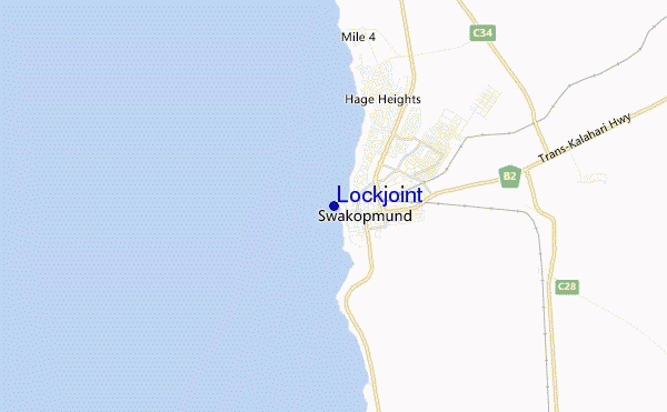 mapa de ubicación de Lockjoint