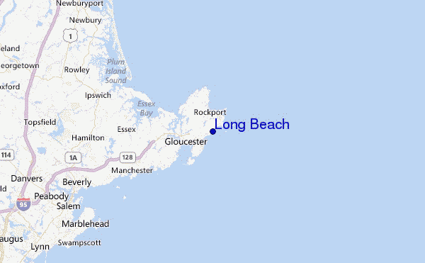 Long Beach Location Map