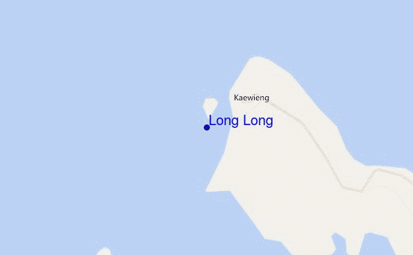 mapa de ubicación de Long Long