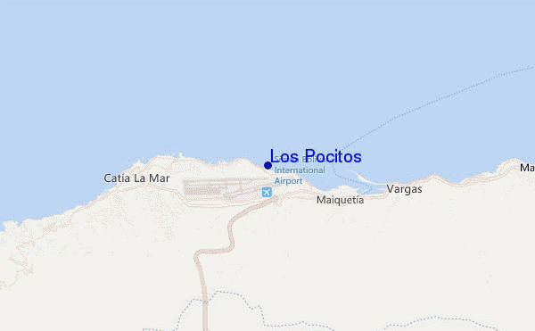 mapa de ubicación de Los Pocitos