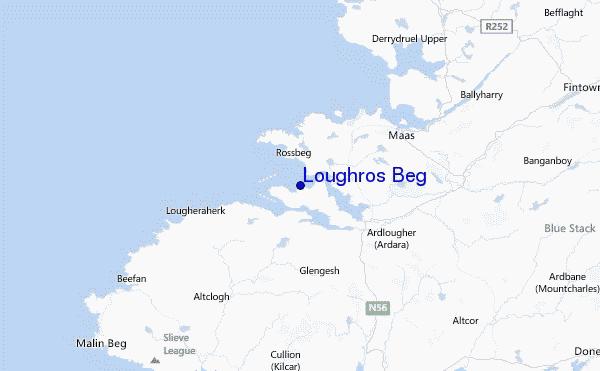Loughros Beg Location Map